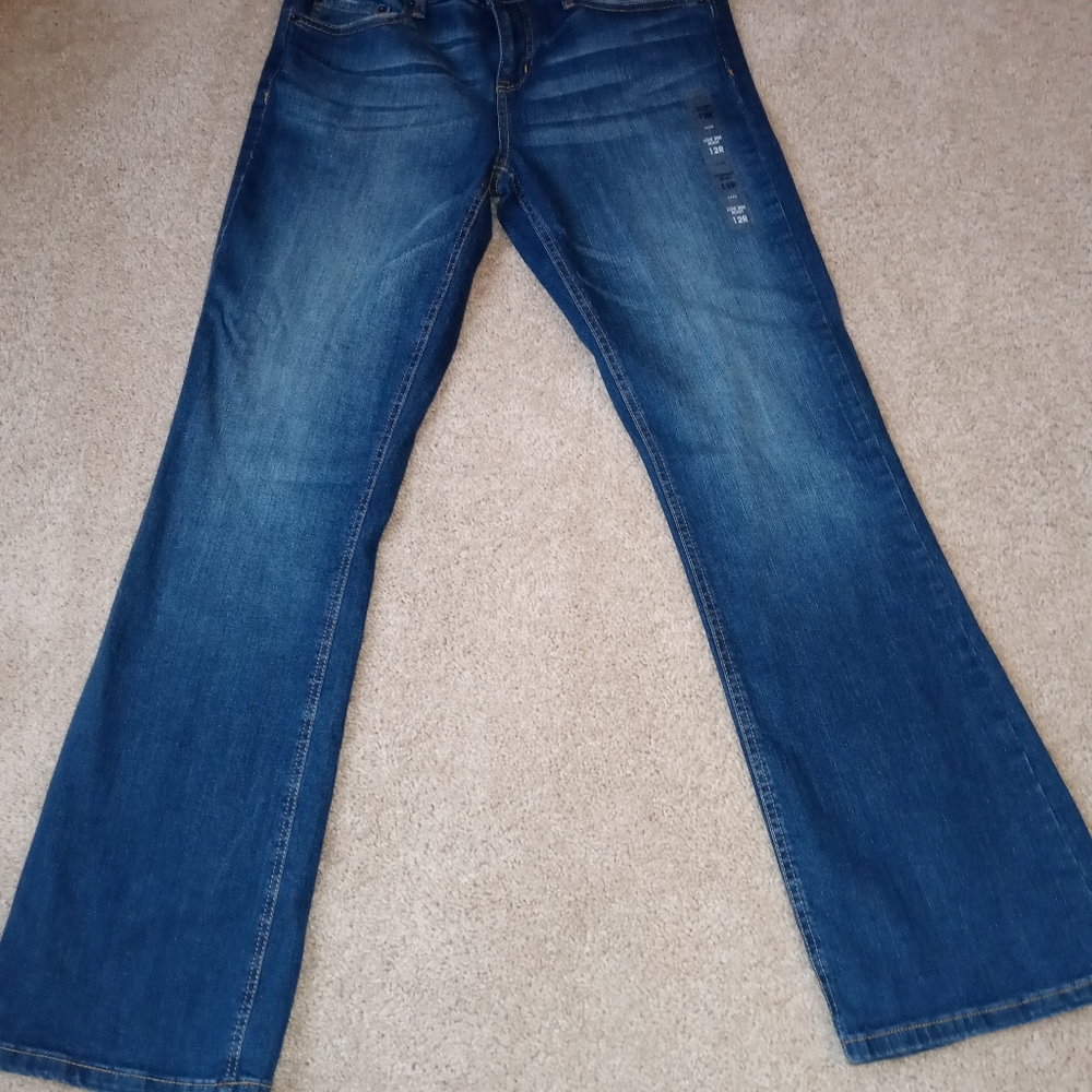 Size 12 Regular Aeropostale Low Rise Boot Jean